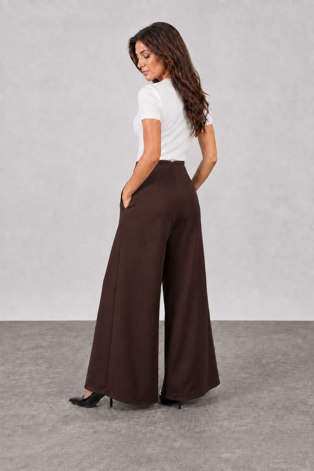 Wide-Leg Trousers