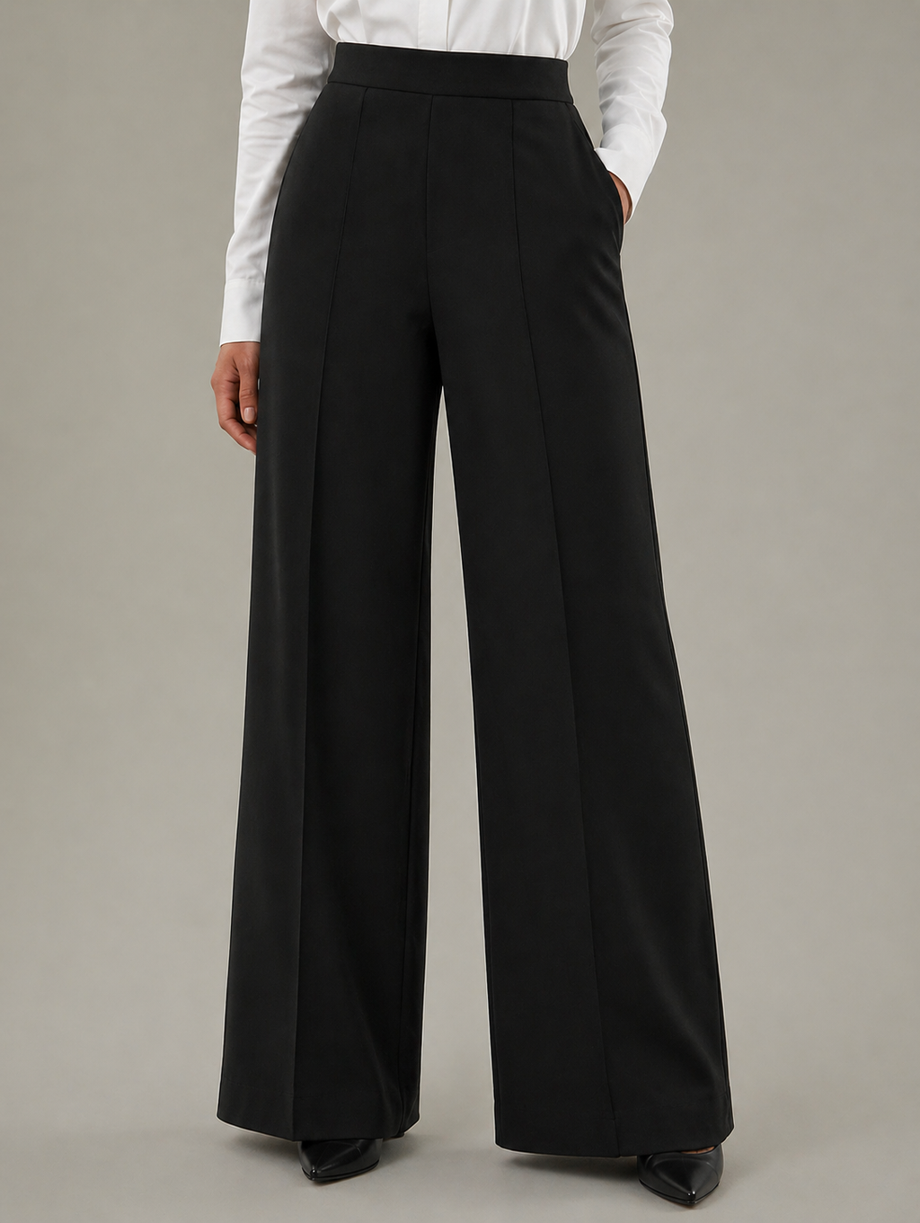 Textured Trousers