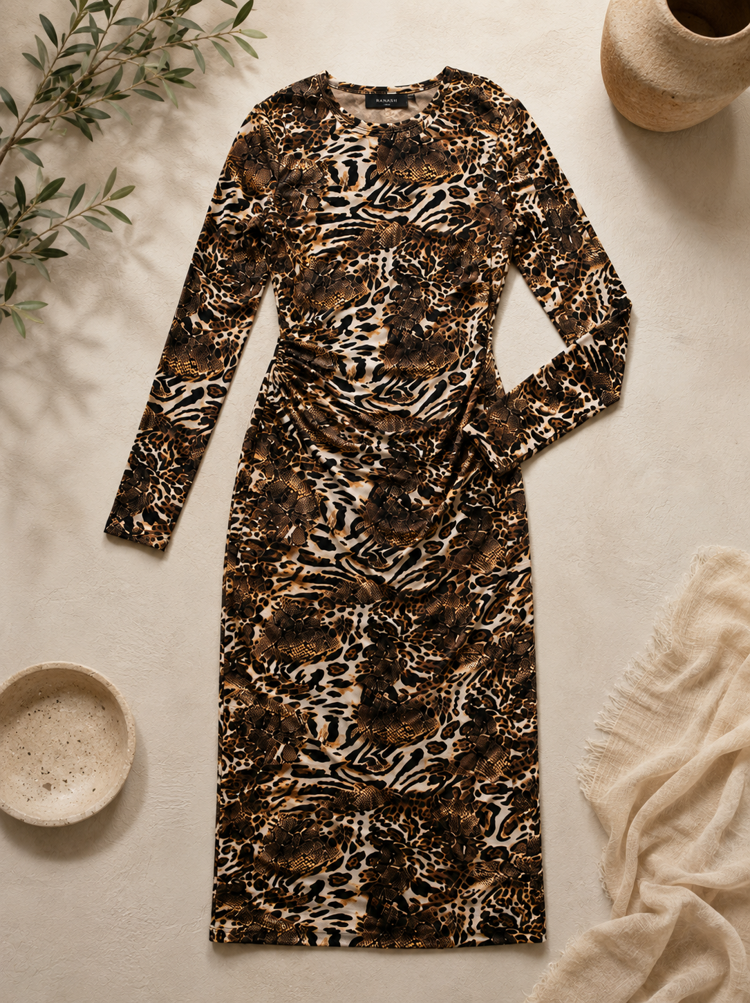 Wild Elegance Maxi Dress