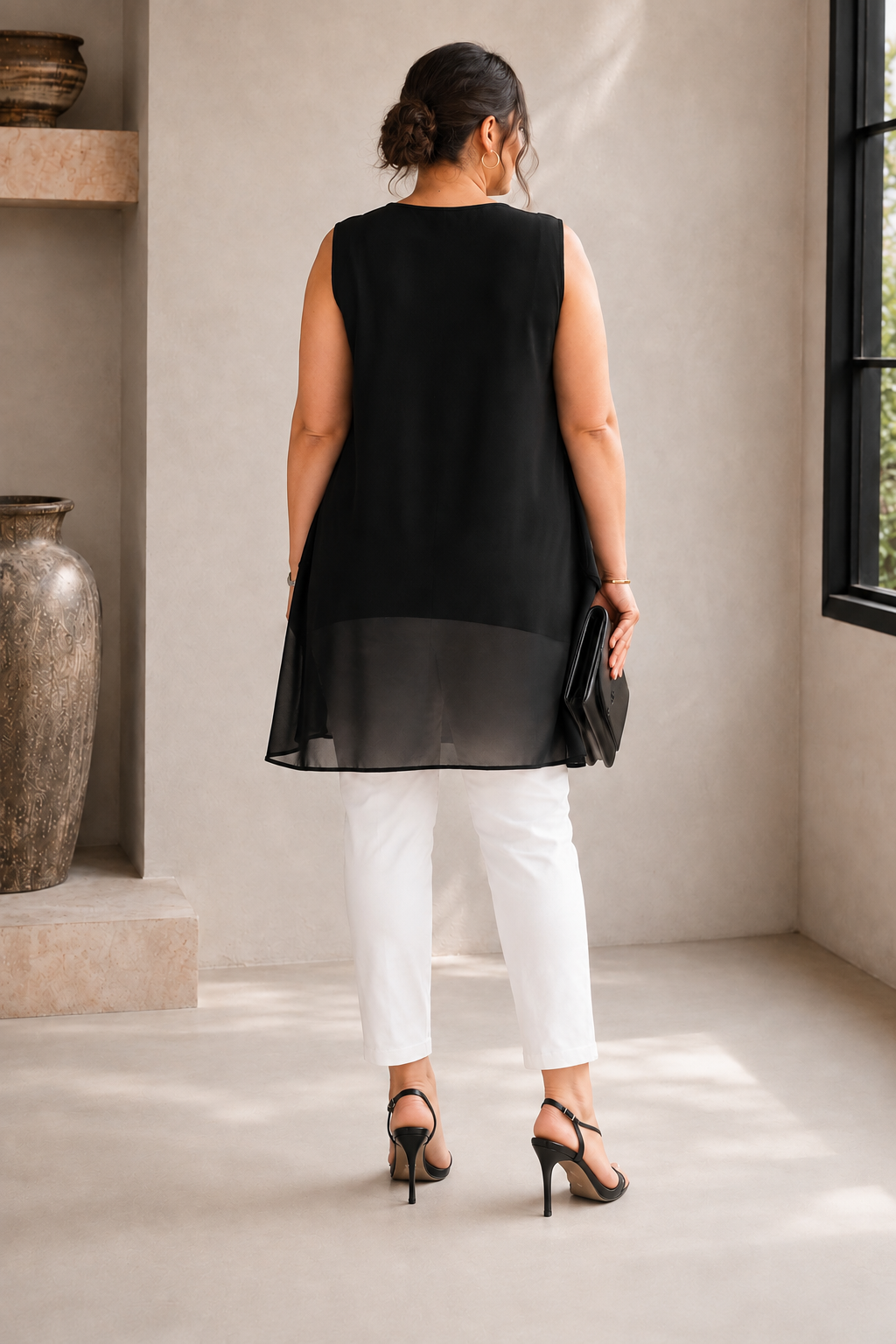 Noir Layered Tunic