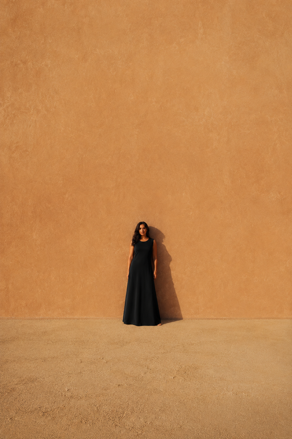 Plus Size Pure Cotton Maxi Dress