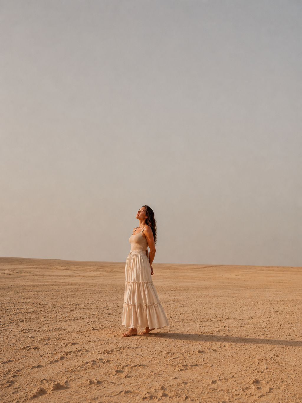 Tiered Maxi Skirt