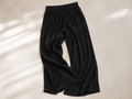 Pleated Wide-Leg Trousers