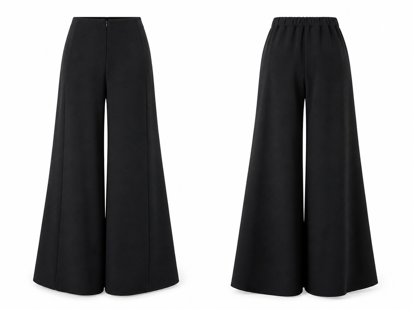Wide-Leg Trousers