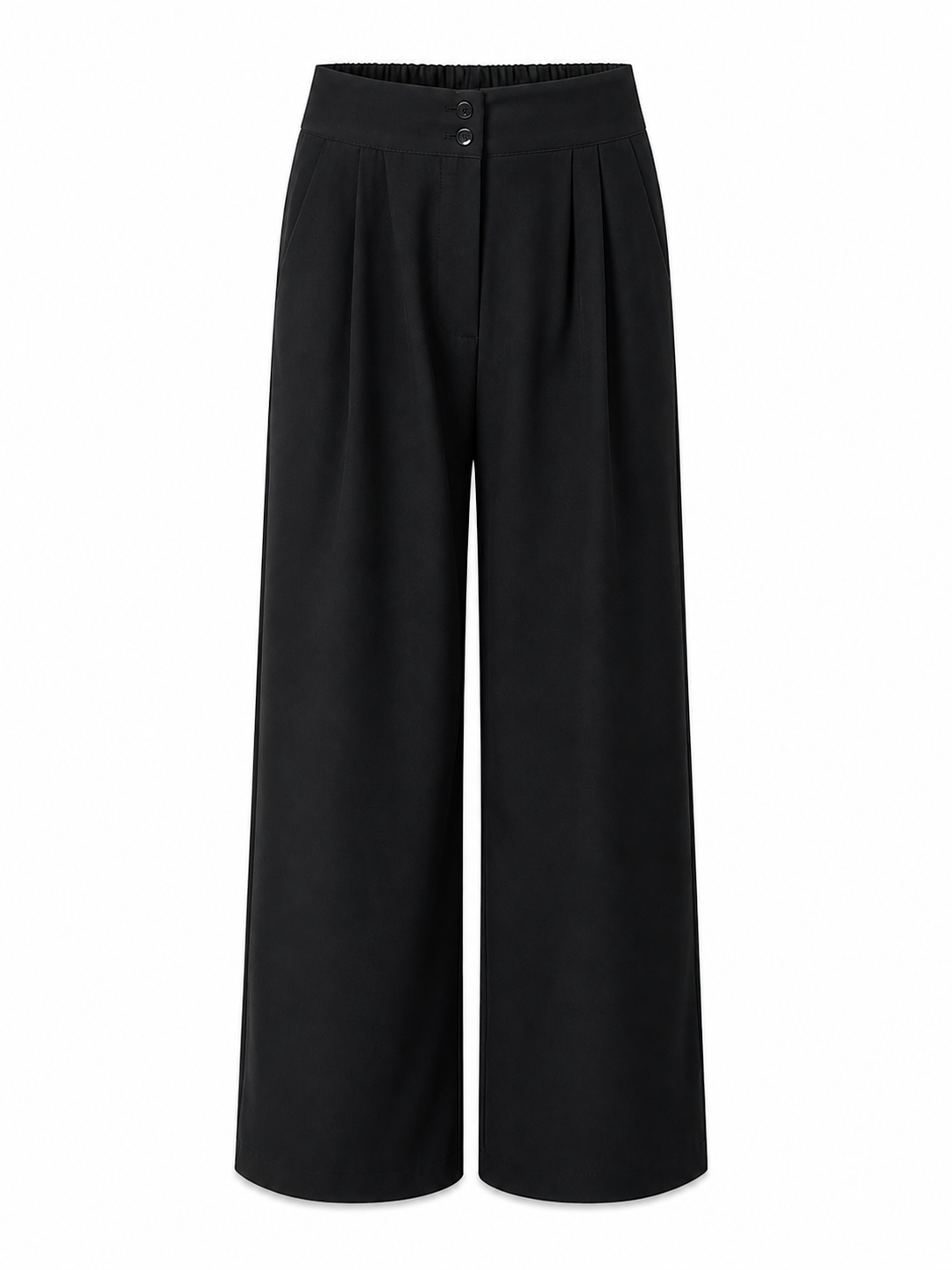 Tailored Wide-Leg Trousers