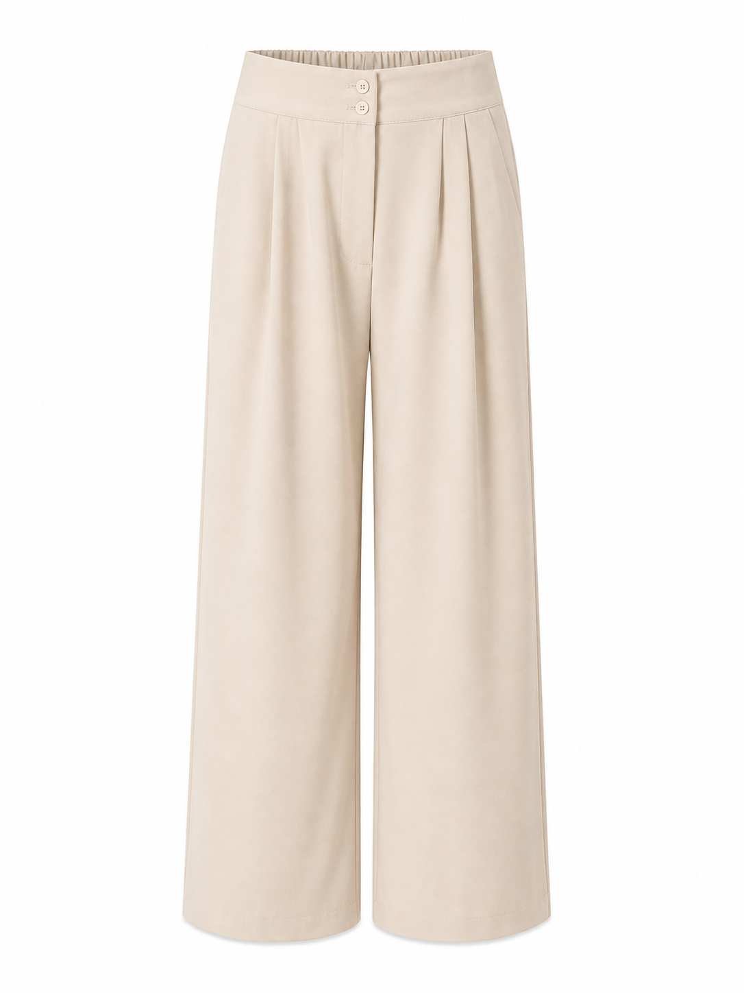 Tailored Wide-Leg Trousers