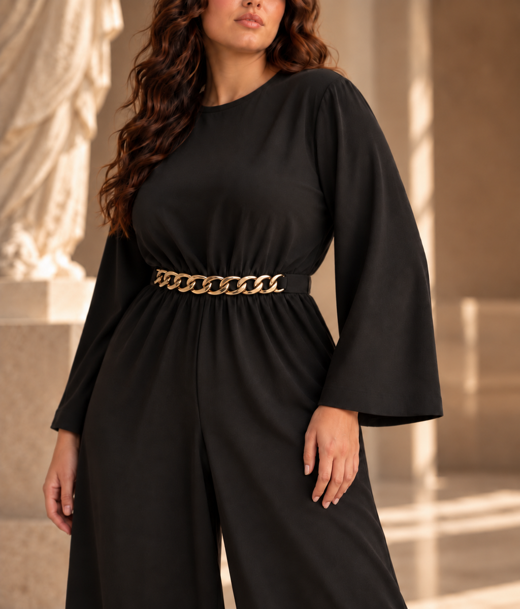Chain Detail  Jumpsuit