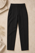 High-Waist Tailored Trousers