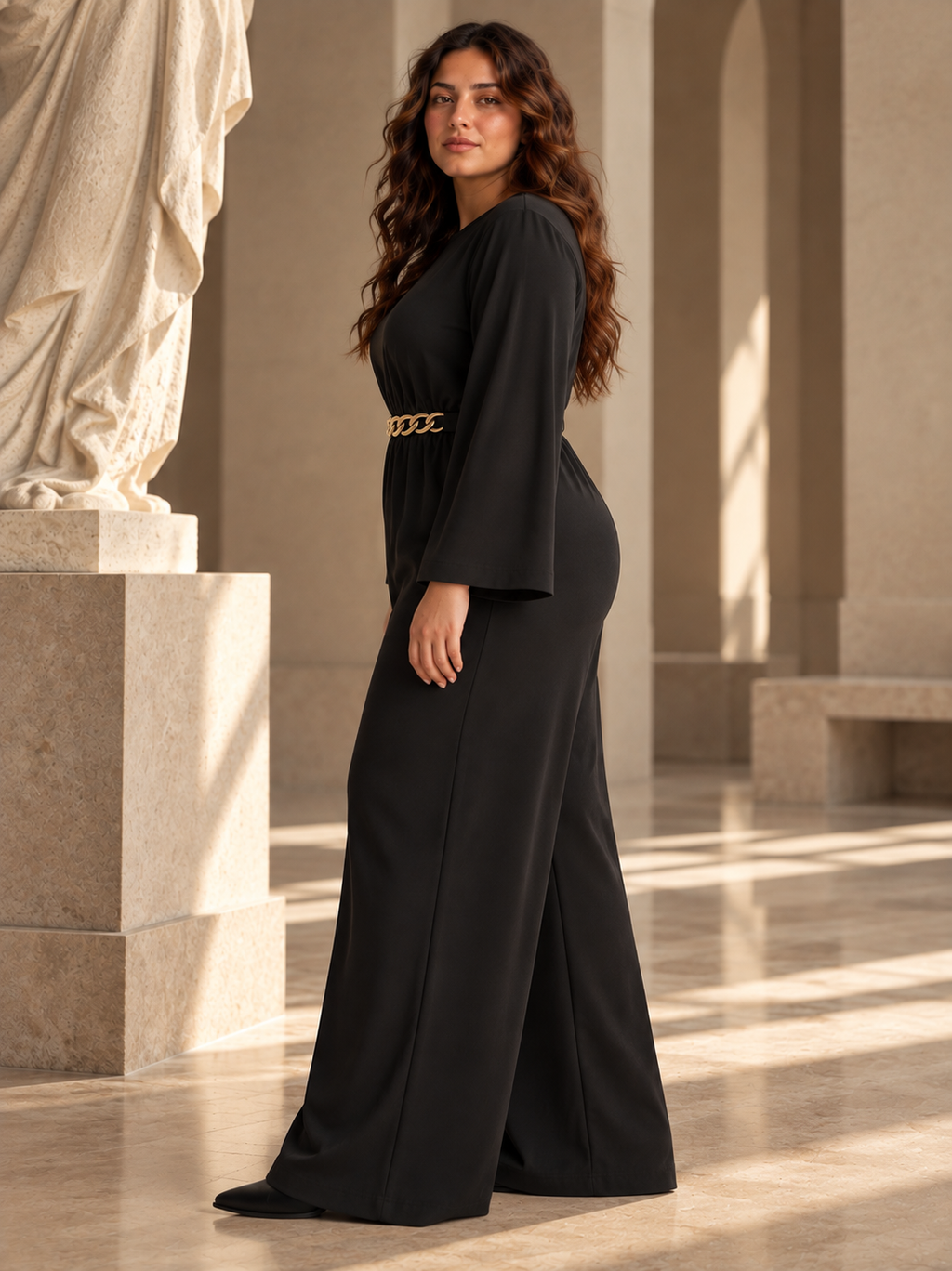Chain Detail  Jumpsuit