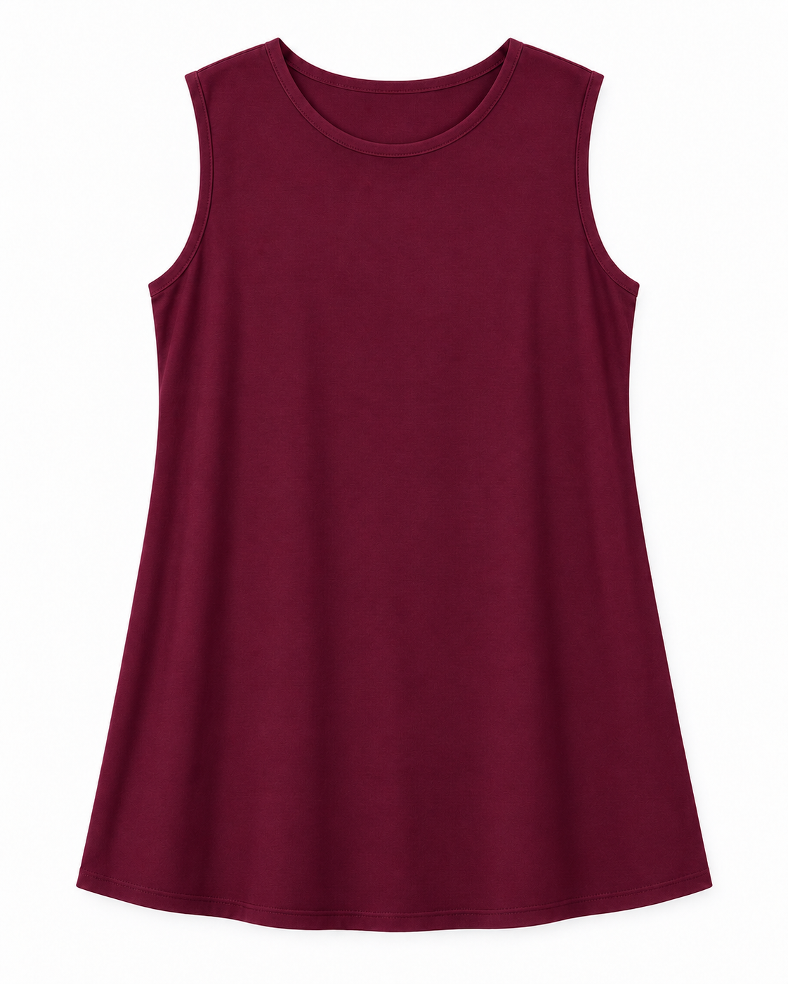 Essential Sleeveless Plus Size Tunic