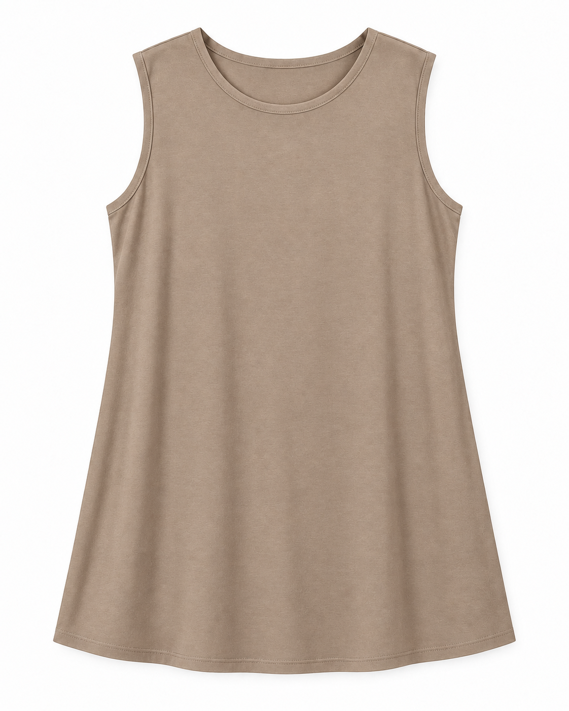 Essential Sleeveless Plus Size Tunic