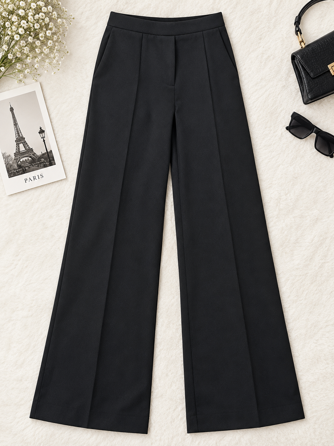 Wide-Leg Trousers