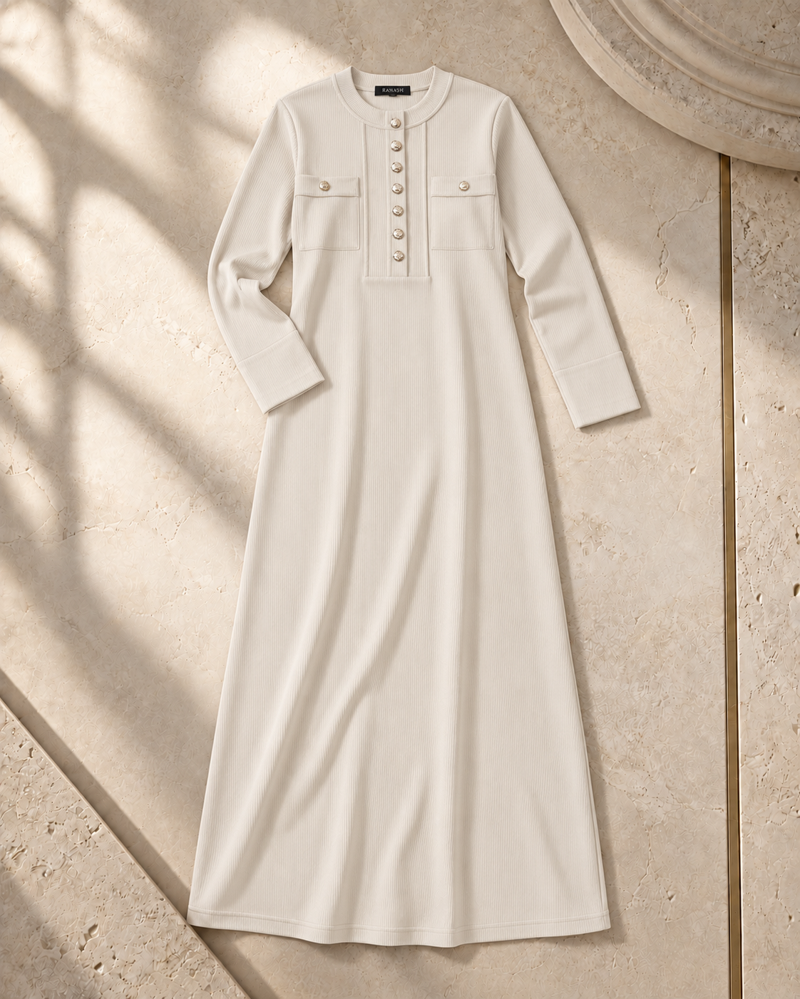 Button Maxi Dress