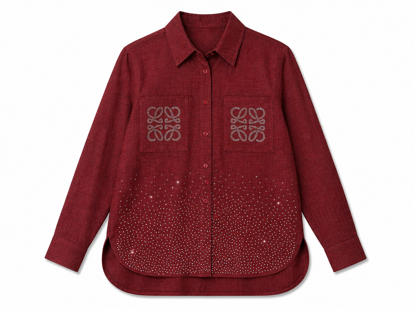 Linen Strass Blouse