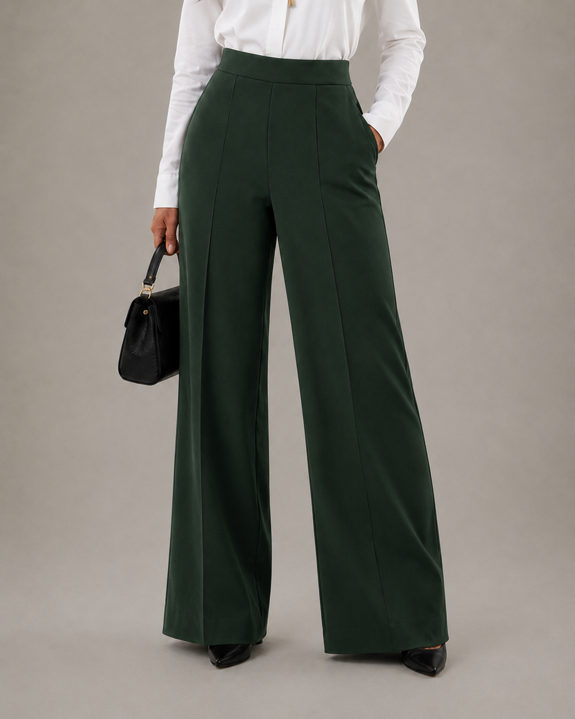 Textured Trousers