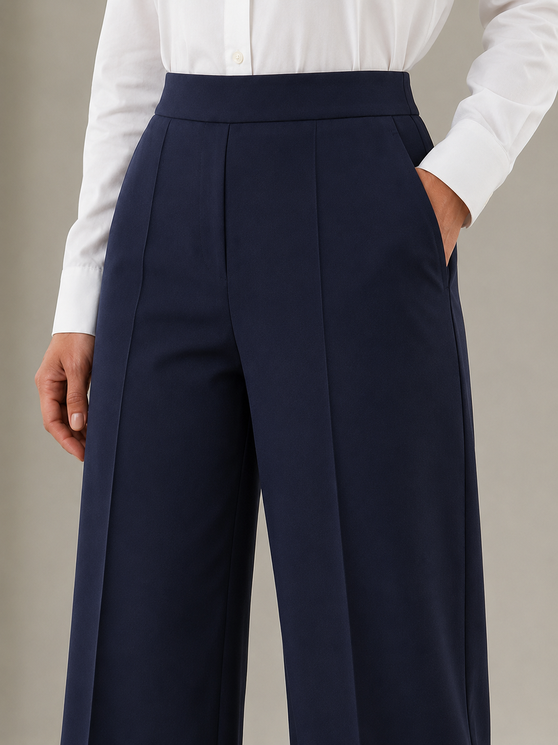 Textured Trousers