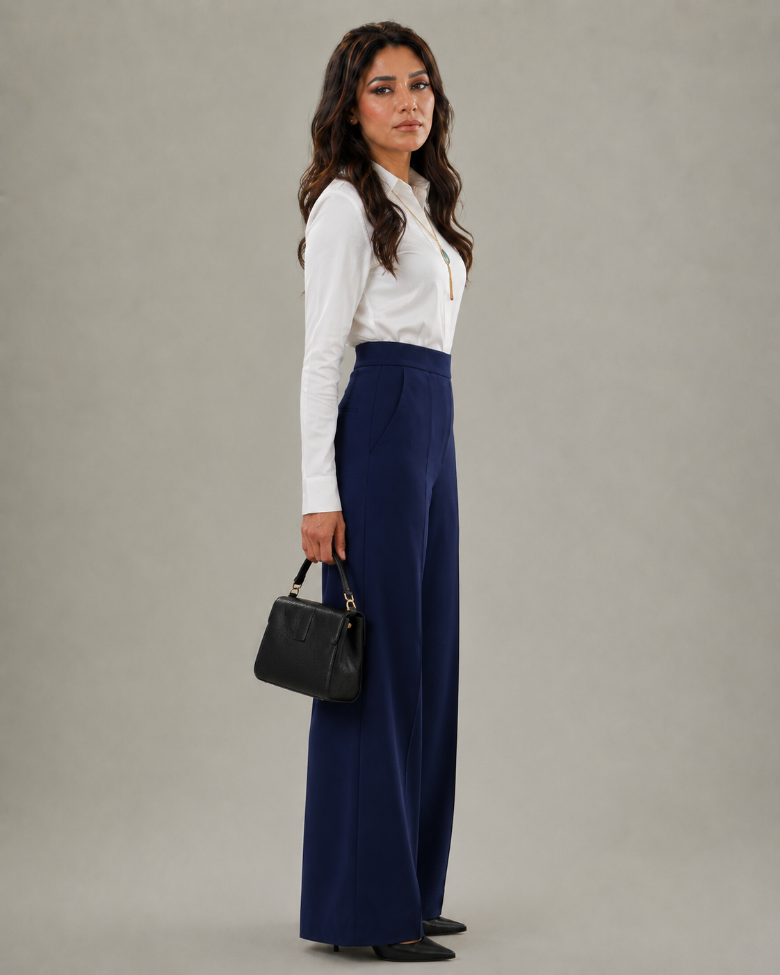 Textured Trousers