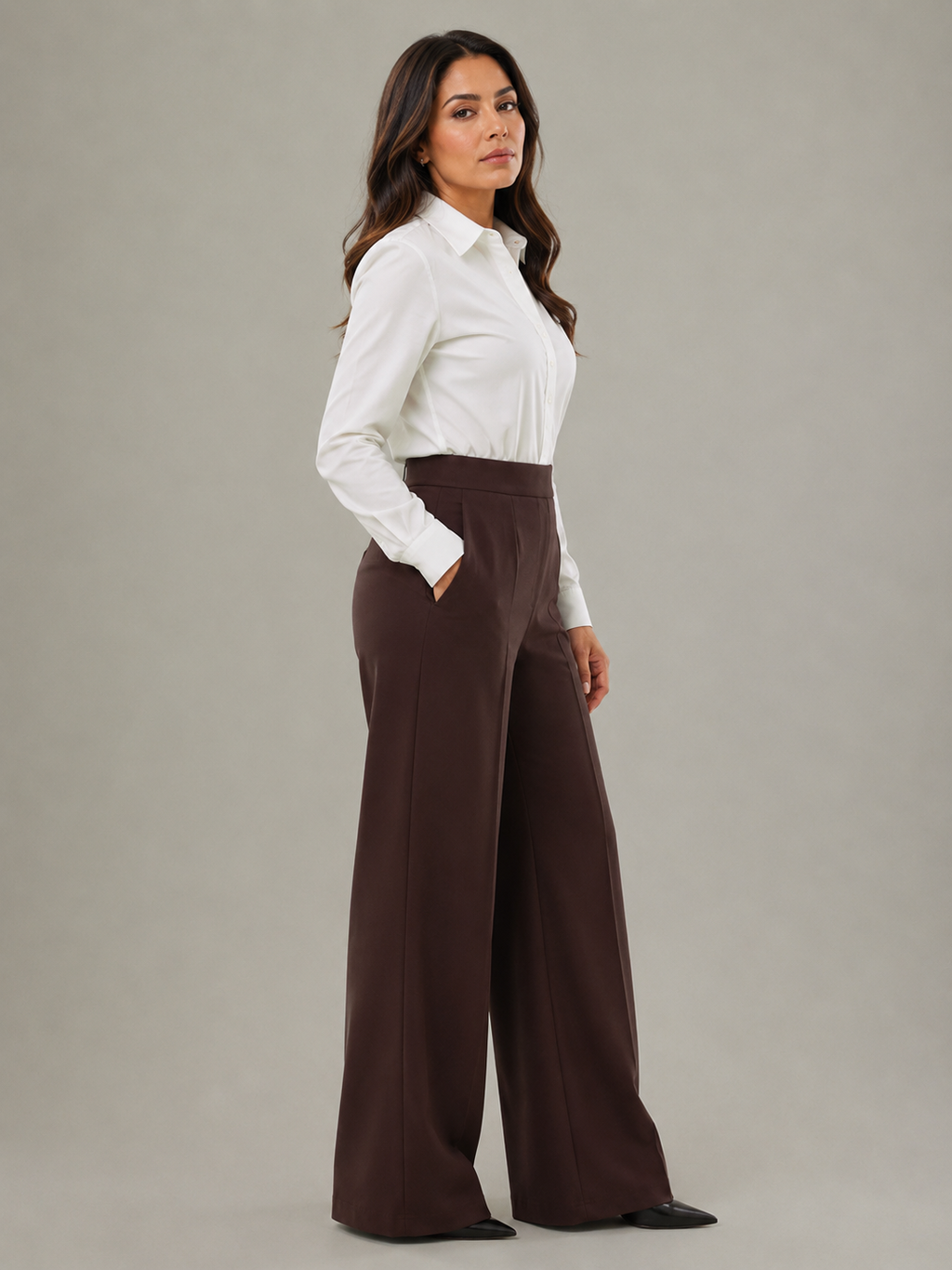 Textured Trousers