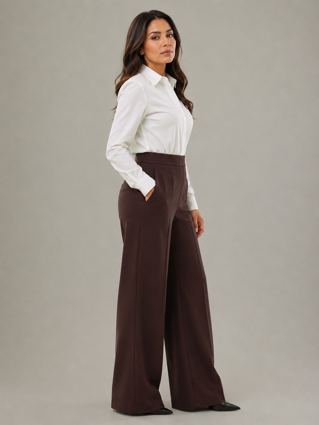 Textured Trousers