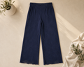 Pleated Chiffon Trousers