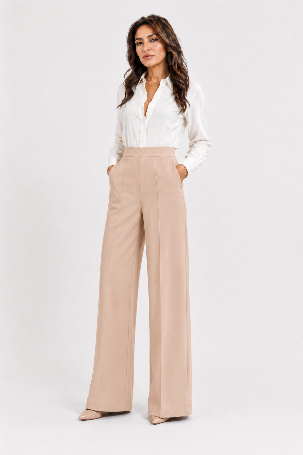 Textured Trousers