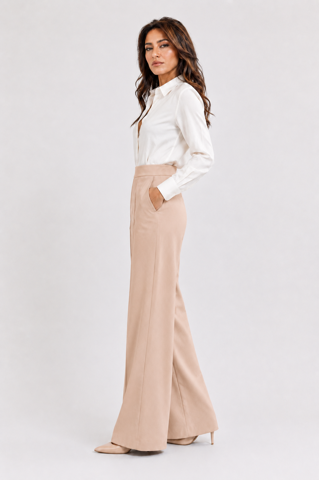 Textured Trousers