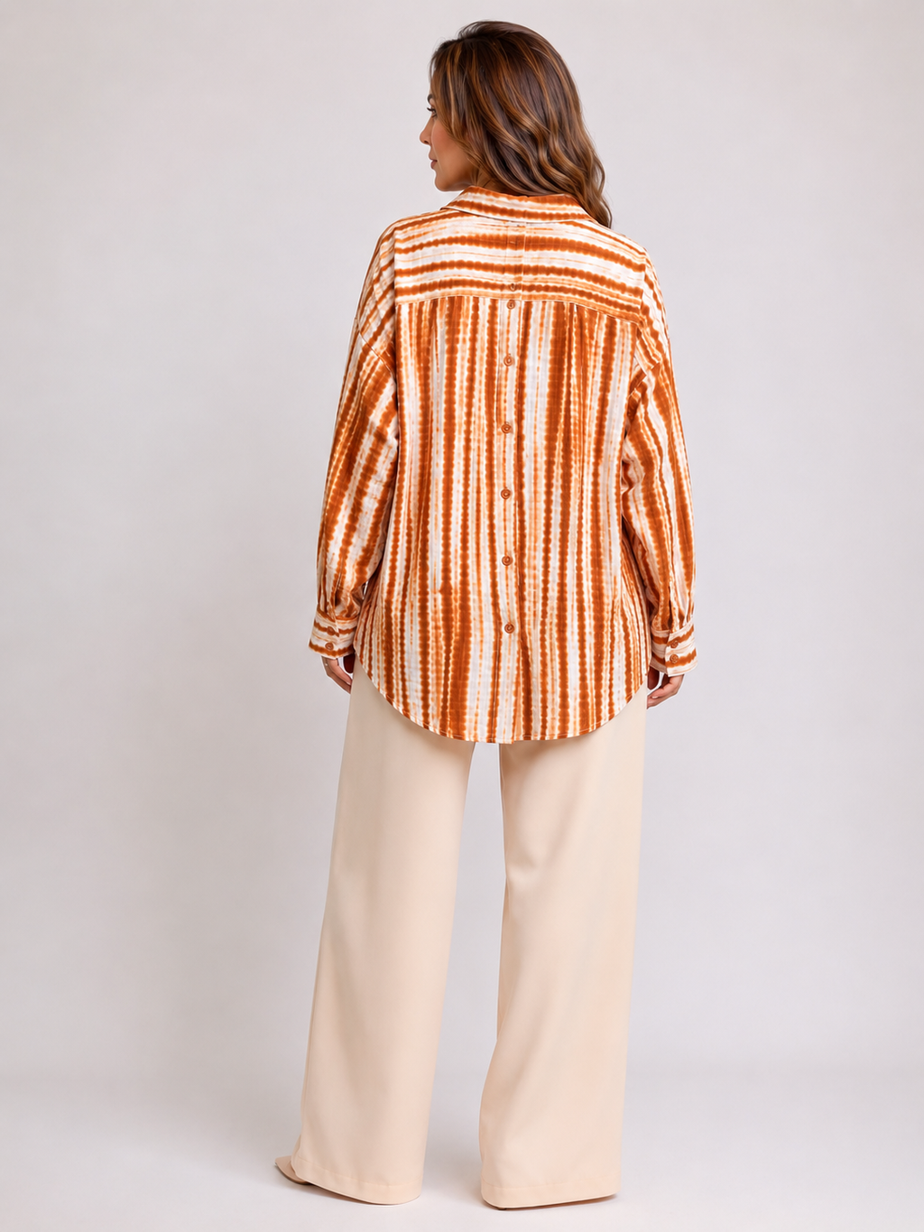 Striped Longline Blouse