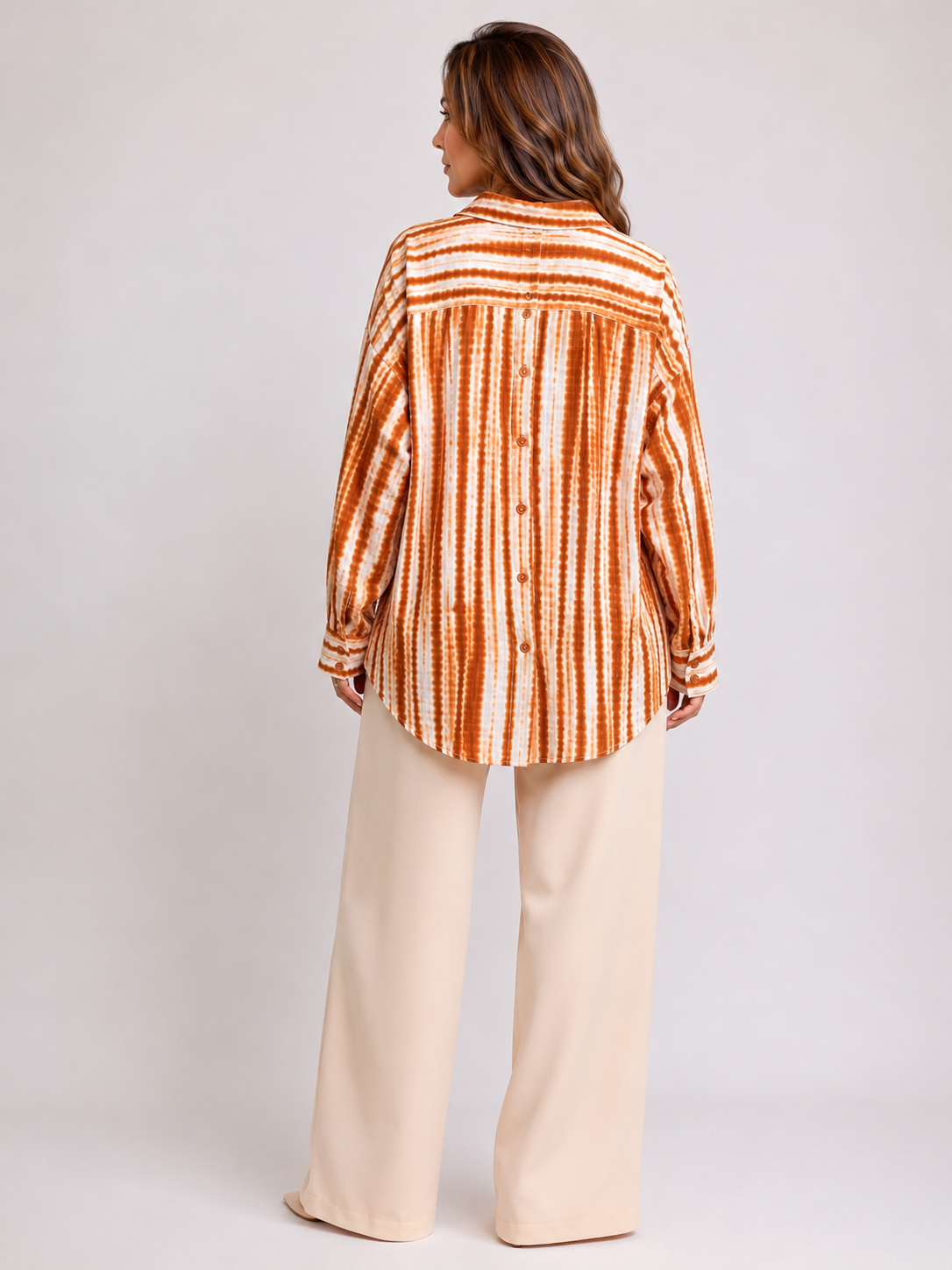 Striped Longline Blouse