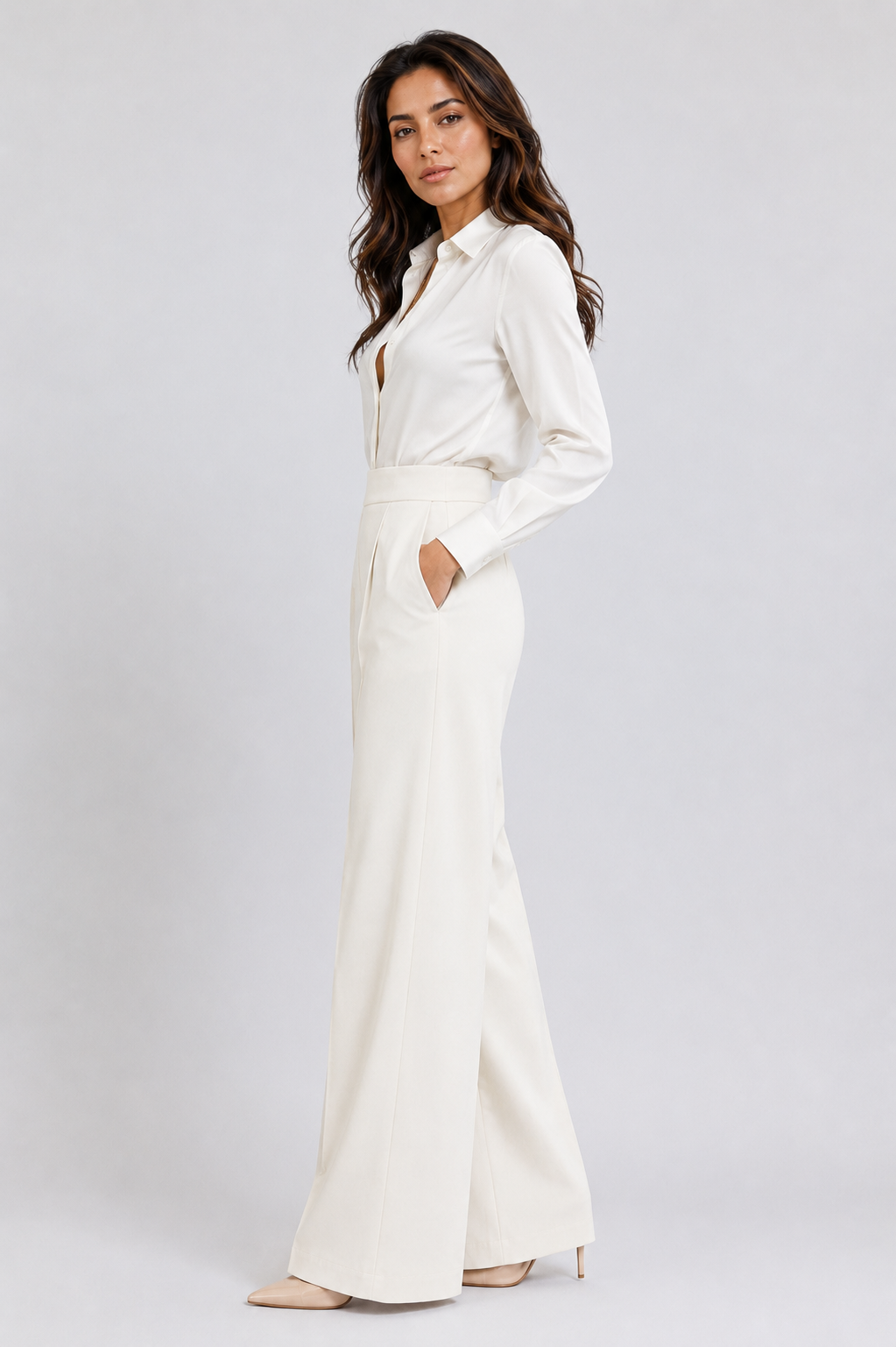 Textured Trousers