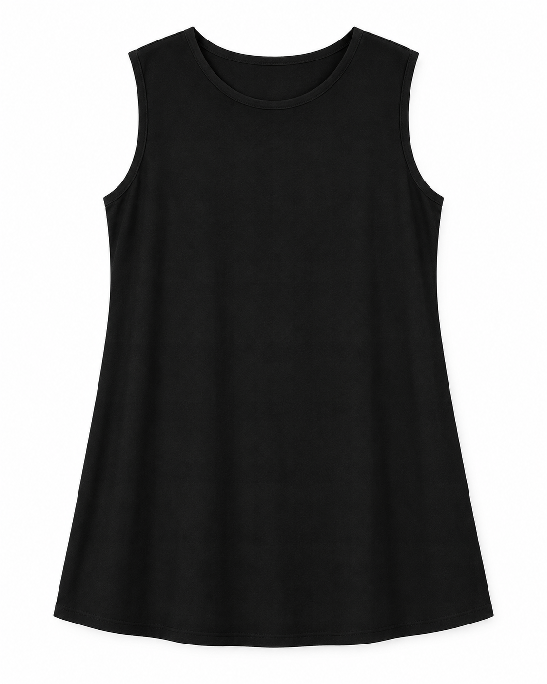 Essential Sleeveless Plus Size Tunic