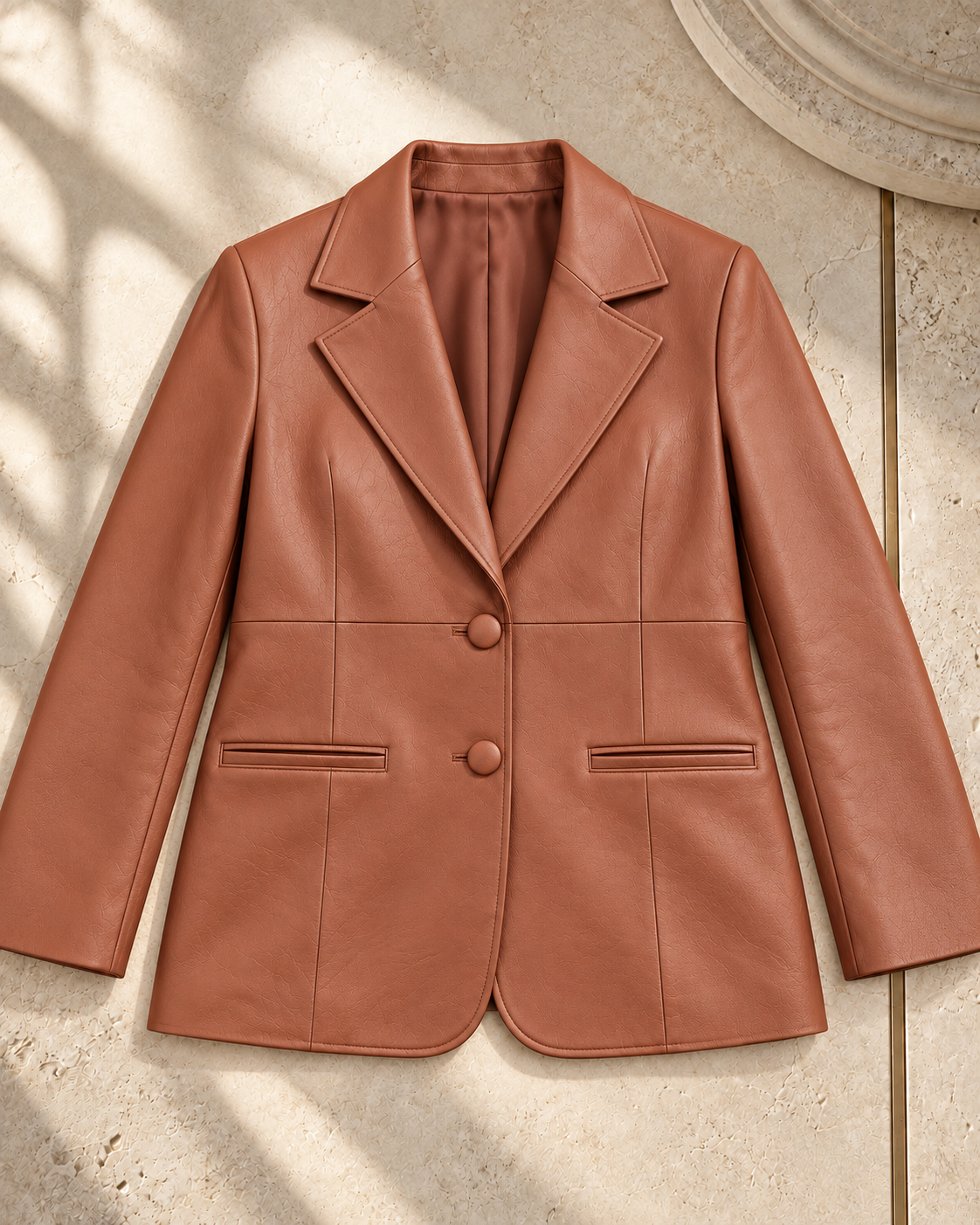 Leather Blazer