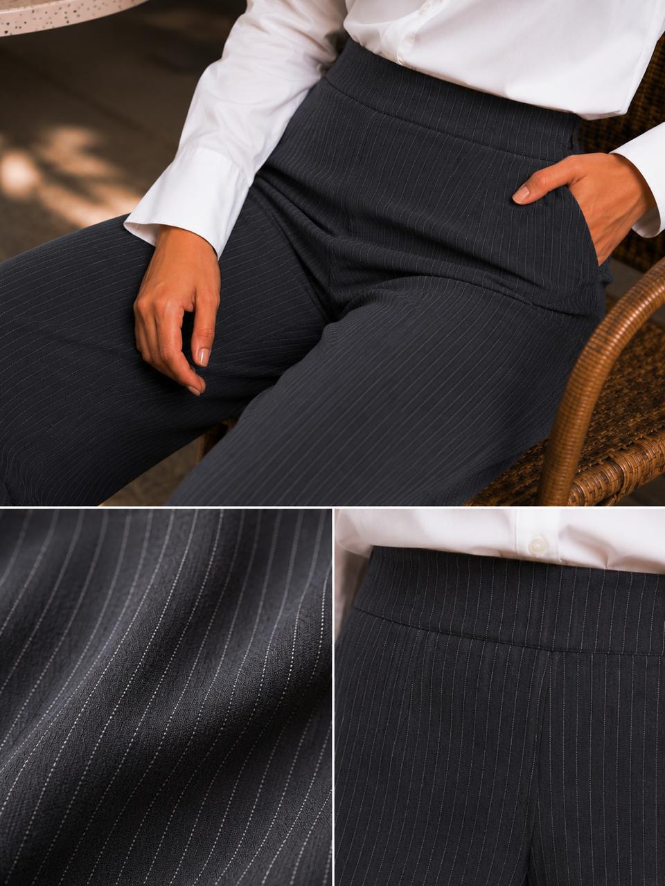 Tailored Pinstripe Trousers