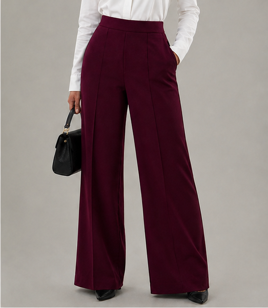 Textured Trousers