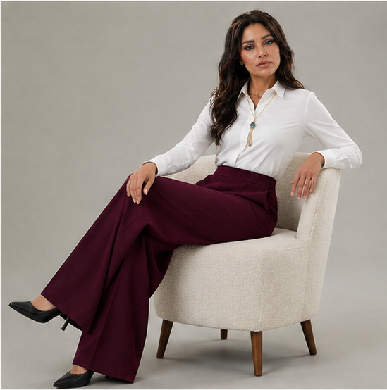 Textured Trousers